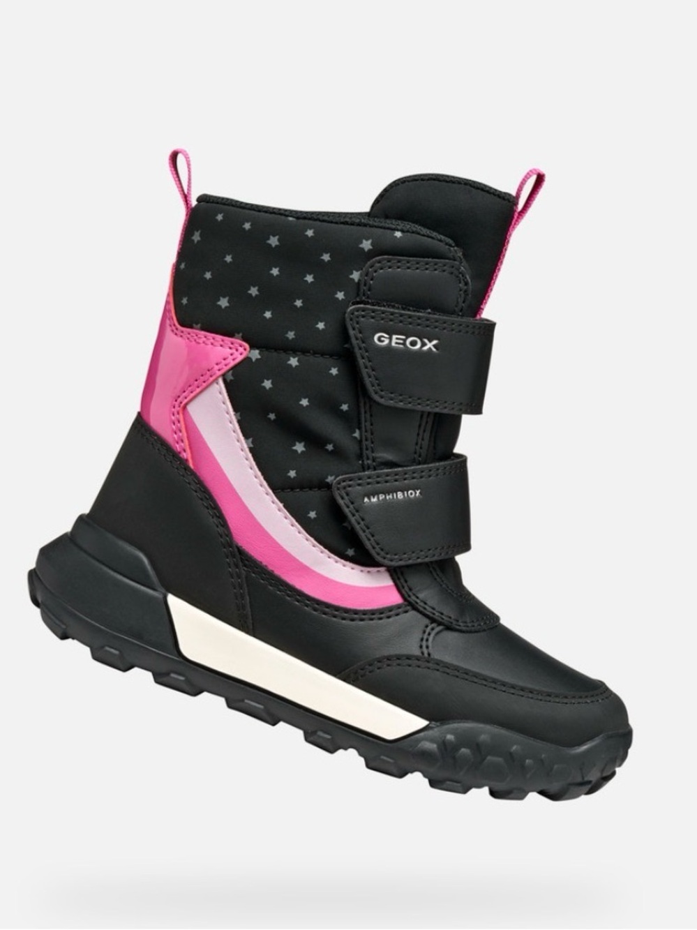 Geox Trekkyup Abx Girl Waterproof Insulated Extra Warm Velcro Winter boots